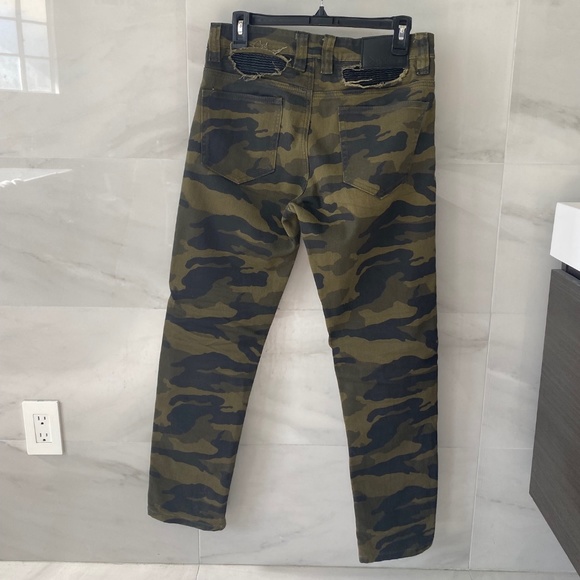 Men’s Victorious Premium Camo Jeans 30x30 - Picture 2 of 4